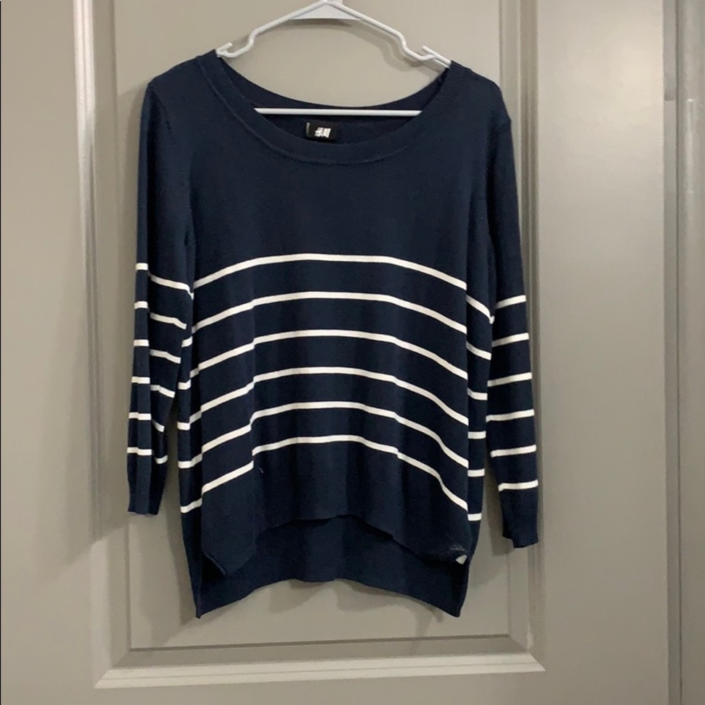H&M striped sweater